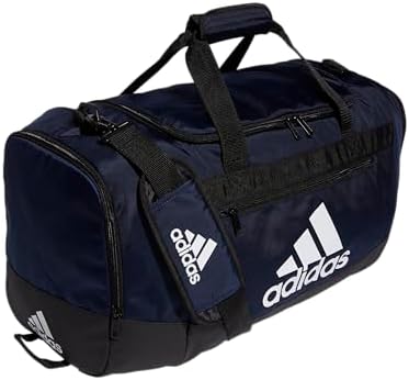 adidas Unisex Defender 4.0 Gym Duffel Bag for Men and Women, Team Navy Blue, Medium (66L)
