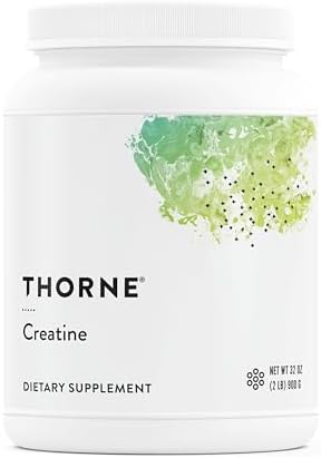 THORNE Creatine - Micronized Creatine Monohydrate Powder - Support for Muscles & Cognitive Function* - for Women & Men - Unflavored - NSF Certified for Sport - 5 g per Serving - 180 Servings