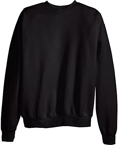 Hanes Men's EcoSmart Fleece, Pullover Crewneck Sweatshirt, 1 or 2 Pack