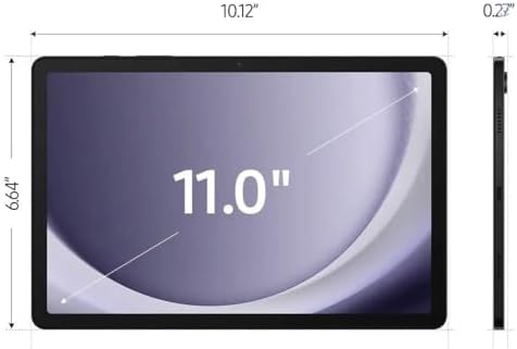 SAMSUNG Galaxy Tab A9+ 11” 64GB Wi-Fi Android Tablet, Big Screen, Quad Speakers, Upgraded Chipset, Multi Window Display, Slim, Light, Durable Design, US Version, 2023, Navy (Renewed)