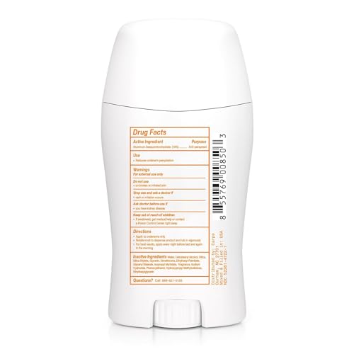 Carpe Underarm Antiperspirant and Deodorant, Clinical strength with Lavender Citrus scent, Combat excessive sweating Stay fresh and dry, Great for hyperhidrosis