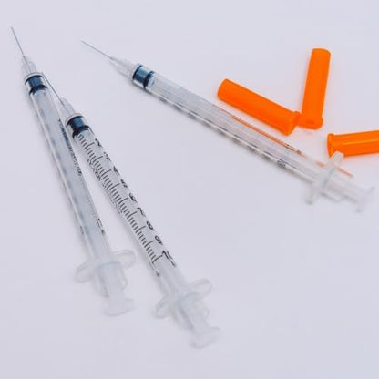 100 Pack 1ml/cc 31Ga Lab Supplies, Individually Package