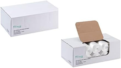 TYPLASTICS 20-30 Gallon Clear Trash Can Liners - 30" x 37" - High Density Garbage Bags - Case of 500 - Multipurpose for Office, Outdoor, Recycling, Industrial and Commercial