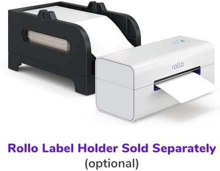 Rollo Direct Thermal Shipping Labels - Pack of 500 4x6 Thermal Labels Fanfold - Perforated and Strong Adhesive (Commercial Grade)