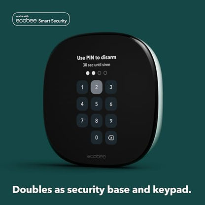 ecobee Smart Thermostat Enhanced - Programmable Wifi Thermostat - Works with Siri, Alexa, Google Assistant - Energy Star Certified - Smart Home