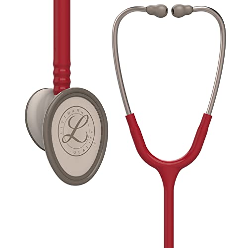 3M Littmann Lightweight II S.E. Stethoscope, 2451, 28" Burgundy Tube