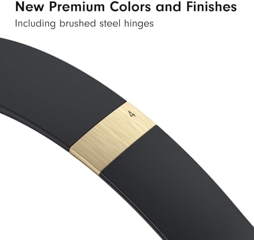 Beats Solo 4 - Wireless Bluetooth On-Ear Headphones, Apple & Android Compatible, Up to 50 Hours of Battery Life - Black & Gold