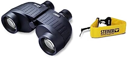 Steiner Marine Binoculars for Adults and Kids with Floating Strap Accessory