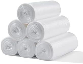 TYPLASTICS 20-30 Gallon Clear Trash Can Liners - 30" x 37" - High Density Garbage Bags - Case of 500 - Multipurpose for Office, Outdoor, Recycling, Industrial and Commercial