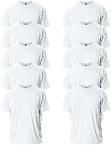 Gildan Unisex Adult Ultra Cotton T-Shirt, Style G2000, Multipack