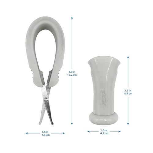 Dr. Brown's Healthy Baby Essentials Kit, Pacidose Medicine Dispenser, Nail Scissors with Case, Nasal Aspirator, Cradle Cap Brush Plus Comb, Cold Compress