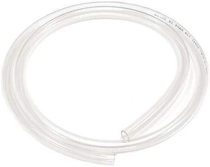 Eastrans 5ft x 1" Dia Clear Vinyl Tubing, Flexible Hybrid PVC Tubing Hose, Lightweight Plastic Tube UV Chemical Resistant Vinyl Hose, BPA Free and Non Toxic