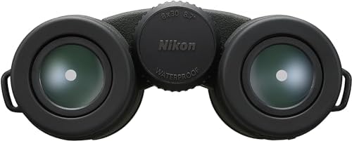 Nikon PROSTAFF P3 8x30 Binocular | Waterproof, fogproof, Rubber-Armored Compact Binocular, Wide Field of View & Long Eye Relief | Official Nikon USA Model
