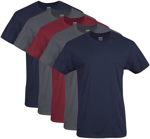 Gildan Men's Crew T-Shirts, Multipack, Style G1100