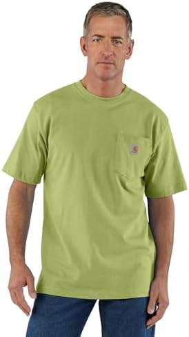 Carhartt Men's Loose Fit Heavyweight Short-Sleeve Pocket T-Shirt (Also Available in Big & Tall)