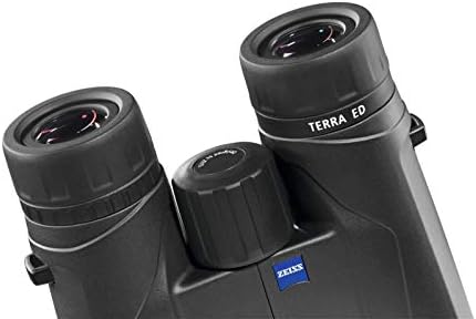 ZEISS Terra ED Binoculars 10x32 Waterproof, and Fast Focusing with Coated Glass for Optimal Clarity in All Weather Conditions for Bird Watching, Hunting, Sightseeing, Black