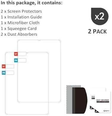 Antiglare Screen Protector (2 Pack), for Amazon Kindle Paperwhite (2024 Releases) and Kindle Colorsoft