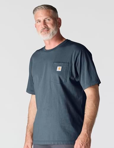Carhartt Men's Loose Fit Heavyweight Short-Sleeve Pocket T-Shirt (Also Available in Big & Tall)