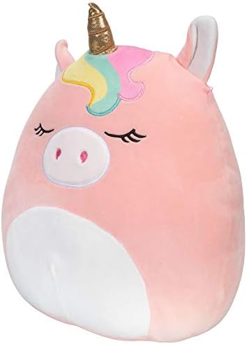 Squishmallows Official Kellytoy Plush 12" Ilene The Pink Unicorn- Ultrasoft Stuffed Animal Plush Toy
