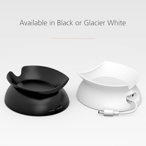 Made for Amazon Stand with USB-C and USB-A Charging Ports for Echo Spot (2024 Release)