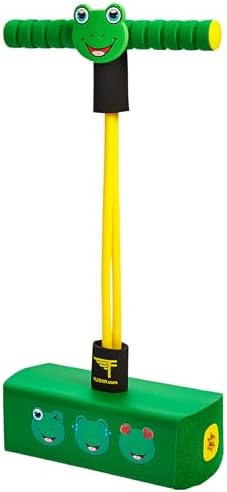 Flybar My First Foam Pogo Jumper for Kids Fun and Safe Pogo Stick for Toddlers, Durable Foam and Bungee Jumper for Ages 3 and up, Supports up to 250lbs