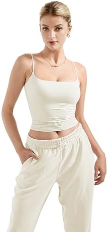SUUKSESS Women Sexy Square Neck Tank Top Summer Y2K Going Out Basic Cami Shirt