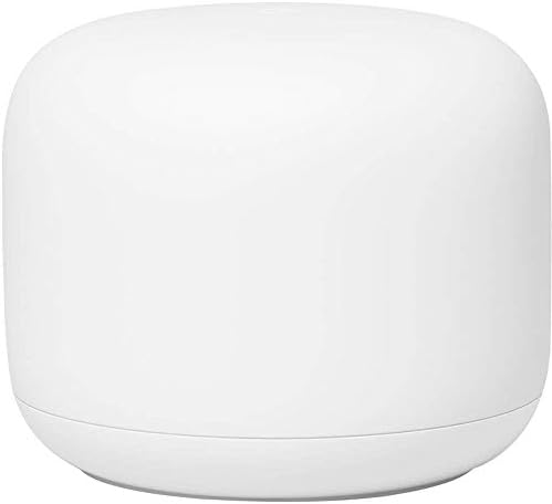 Google Nest Wifi - AC2200 - Mesh WiFi System - Wifi Router - 2200 Sq Ft Coverage - 1 pack