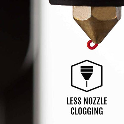 HATCHBOX 1.75mm Iron Red PLA 3D Printer Filament, 1 KG Spool, Dimensional Accuracy +/- 0.03 mm, 3D Printing Filament