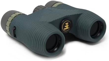 Nocs Provisions Standard Issue 8x25 Waterproof Binoculars, 8X Magnification, Bak4 Prism, Wide View Multi-Coated Lenses for Bird Watching, Hiking & Backpacking - Cypress Green II