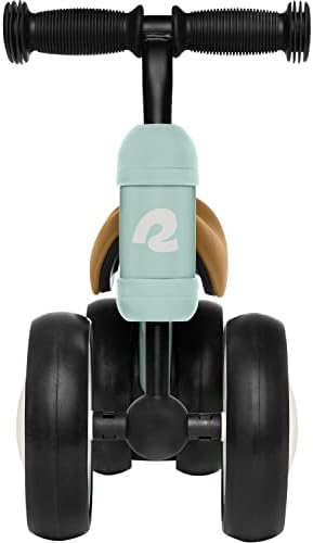 Retrospec Cricket Baby Walker Balance Bike with 4 Wheels for Ages 12-24 Months - Baby Toys & Toddler Toys for 1 Year Olds - Ride On Bicycle - Boys & Girls