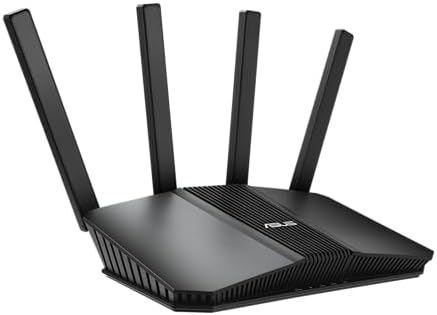 ASUS RT-BE58U WiFi 7 BE3600 AiMesh Extendable Router, 4K-QAM, MLO, AI Detection 2.5G Port, Four 1G Ports, Commercial-Grade Network Security, Parental Control, IoT Network, Kid’s Network, VPN Network