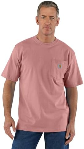 Carhartt Men's Loose Fit Heavyweight Short-Sleeve Pocket T-Shirt (Also Available in Big & Tall)