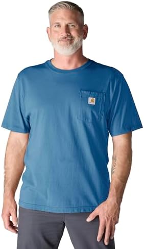 Carhartt Men's Loose Fit Heavyweight Short-Sleeve Pocket T-Shirt (Also Available in Big & Tall)