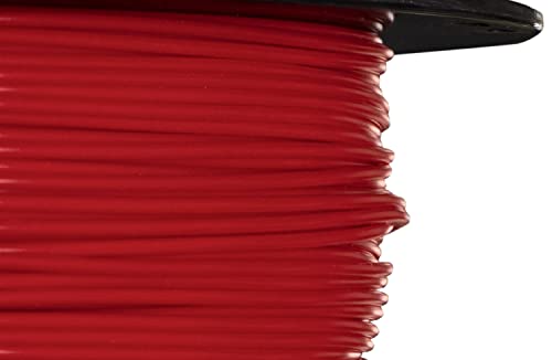 HATCHBOX 1.75mm Iron Red PLA 3D Printer Filament, 1 KG Spool, Dimensional Accuracy +/- 0.03 mm, 3D Printing Filament