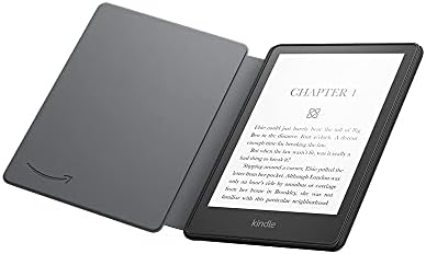 Amazon Kindle Paperwhite Case (11th Generation), Thin and Light, Foldable Protective Cover - Leather
