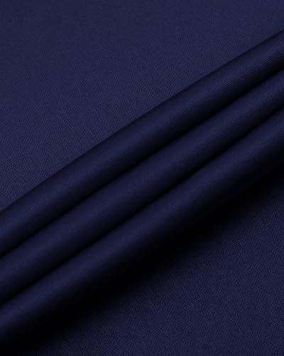 J.VER Men's Dress Shirts Solid Long Sleeve Stretch Wrinkle-Free Formal Shirt Business Casual Button Down Shirts