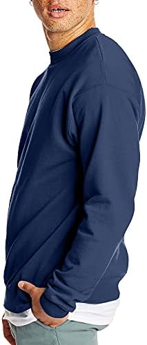 Hanes Men's EcoSmart Fleece, Pullover Crewneck Sweatshirt, 1 or 2 Pack