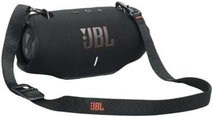 JBL Xtreme 4 - Portable Bluetooth Speaker, Powerful Sound and Deep Bass, IP67 Waterproof, 24 Hours of Playtime, Powerbank, PartyBoost for Multi-Speaker Pairing (Black) (Renewed)