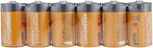 Amazon Basics 12 Pack D Cell All-Purpose Alkaline Batteries, 5-Year Shelf Life, 96 Count (8 Packs of 12)