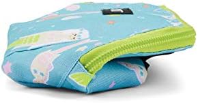 PackIt Freezable Snack Bag, Mermaids, Built with EcoFreeze Technology, Foldable, Reusable, Zip Closure Locks in Cool Dry Air, for all Ages, and Fresh Snacks On the Go