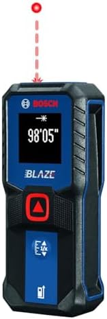 BOSCH GLM100-23 100 Ft Blaze Laser Distance Measure, Includes 2 AA Batteries