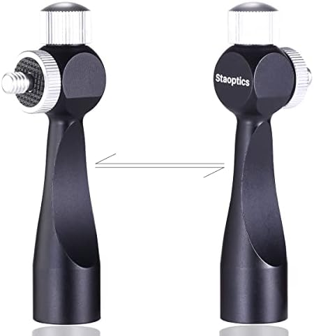 Binocular Tirpod Adapter Quick Release 1/4-20Inch Threading Detachable Mount Accessories for 8x40 8x42 10x50 10x56 12x50 12x60 15x60 15x70 25x70 etc Roof and Porro Zoom Binoculars