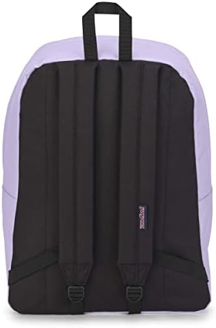 JanSport SuperBreak One Backpacks - Durable, Lightweight Bookbag with 1 Main Compartment, Front Utility Pocket with Built-in Organizer - Premium Backpack, Pastel Lilac