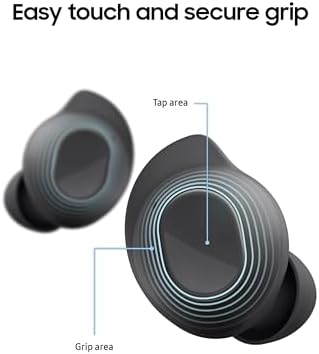 Samsung Galaxy Buds FE True Wireless Bluetooth Earbuds, Comfort and Secure in Ear Fit, Auto Switch Audio, Touch Control, Built-in Voice Assistant, Graphite [US Version, 1Yr Manufacturer Warranty]
