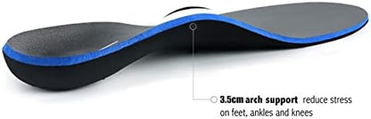 Plantar Fasciitis Feet Insoles Arch Supports Orthotics Inserts Relieve Flat Feet, High Arch (Mens 11-11 1/2 | Womens 13-13 1/2)