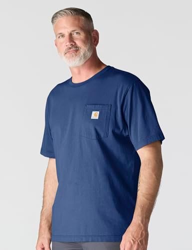 Carhartt Men's Loose Fit Heavyweight Short-Sleeve Pocket T-Shirt (Also Available in Big & Tall)