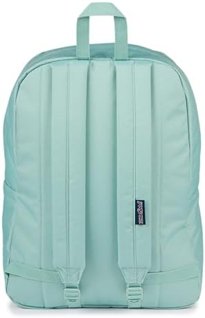 JanSport SuperBreak One Backpack - Durable, Lightweight Bag with 1 Main Compartment, Front Utility Pocket with Built-in Organizer, Premium Backpack, Faded Sage
