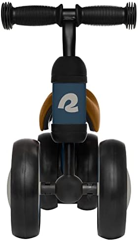 Retrospec Cricket Baby Walker Balance Bike with 4 Wheels for Ages 12-24 Months - Baby Toys & Toddler Toys for 1 Year Olds - Ride On Bicycle - Boys & Girls