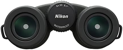 Nikon PROSTAFF P7 8x30 Binocular | Waterproof, fogproof, Rubber-Armored Compact Binocular, Oil & Water Repellent Coating & Locking Diopter | Official Nikon USA Model