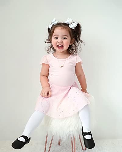 Stelle Ballet Shoes for Girls Toddler Ballet Slippers Soft Leather Boys Dance Shoes for Toddler/Little Kid/Big Kid